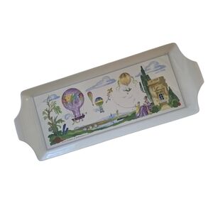 Villeroy & Boch Le Ballon Porcelain Serving Tray Jean Mercier Art Vintage